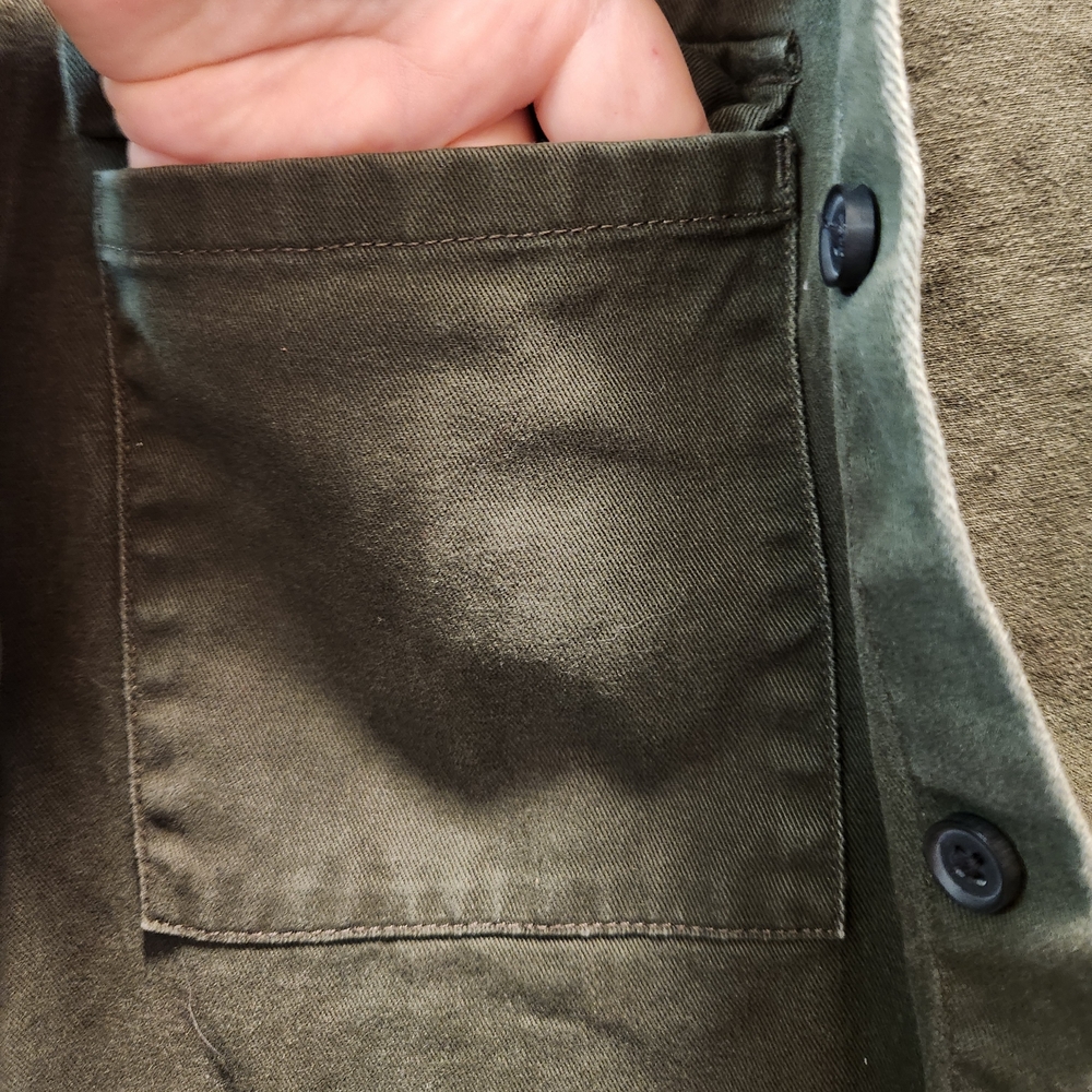 Only & Sons Utility Button Down Long Sleeve Shirt… - image 3